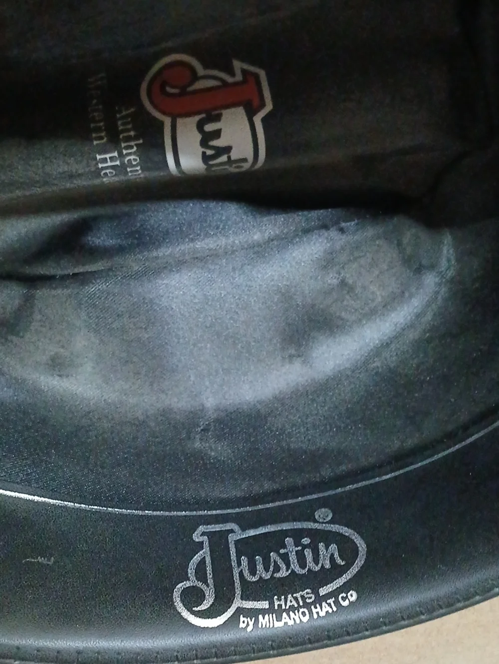 Justin Classic Men's Wool Tan Light Brown Cowboy Hat